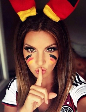 German worldcup fan 